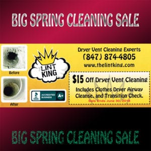 15$ OFF Dryer Vent Cleaning Near Me
