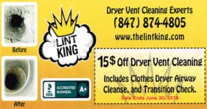Local Dryer Vent Cleaning $15 OFF Spring Special!